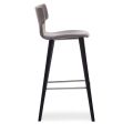 Барний стілець Pop 2412 Taupe/Black (2412.325SG ANR108)3